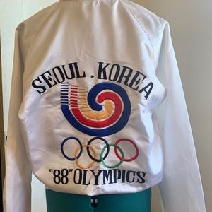 Vintage Bomber Olympic Jacket 1988